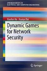 Dynamic games for network security