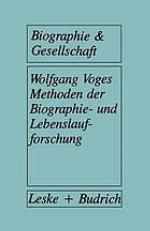 Methoden der Biographie- und Lebenslaufforschung
