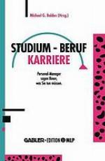 Studium, Beruf, Karriere : Personalmanager sagen Ihnen, was Sie tun müssen