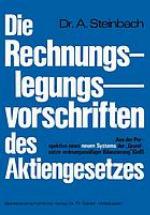 Die Rechnungslegungsvorschriften des Aktiengesetzes 1965 : aus der Perspektive eines neuen Systems der 'Grundsätze ordnungsmässiger Bilanzierung' (GoB)
