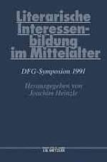 Literarische Interessenbildung im Mittelalter