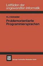 Problemorientierte Programmiersprachen