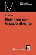 Elemente der Gruppentheorie