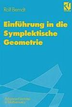 Einführung in die symplektische Geometrie