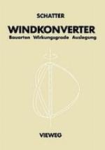 Windkonverter : Bauarten, Wirkungsgrade, Auslegung