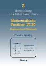 Mathematische Routinen VC 20 : Elektrotechnik/Elektronik