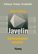 Unternehmensanalyse mit Javelin : Eine Einführung mit Fallbeispielen