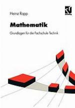 Mathematik : grundlagen fur die fachschule technik.