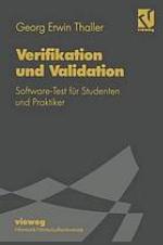 Verifikation und Validation Software-Test für Studenten und Praktiker