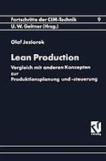 Lean Production : Vergleich mit anderen Konzepten zur Produktionsplanung und -steuerung