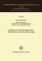 Grundlagen für das Verformungsverhalten hochbelastbarer unbewehrter Elastomerlager