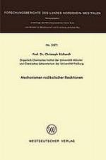 Mechanismen radikaler Reaktionen