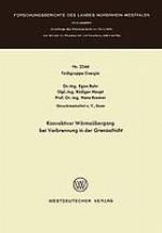 Konvektiver Wärmeübergang bei Verbrennung in der Grenzschicht