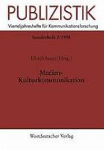 Medien-Kulturkommunikation.