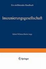 Inszenierungsgesellschaft ein einführendes Handbuch