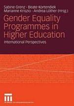 Gender equality programmes in higher education international perspectives