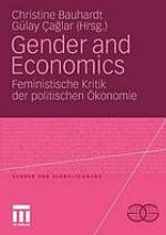 Gender and Economics : feministische Kritik der politischen Ökonomie