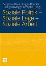 Soziale Politik - Soziale Lage - Soziale Arbeit