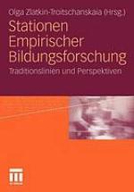 Stationen empirischer Bildungsforschung Traditionslinien und Perspektiven