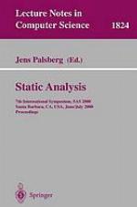 Static Analysis.