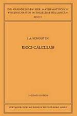 Ricci-calculus : an introduction to tensor analysis and its geometrical applications.