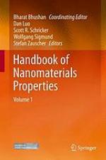 Handbook of nanomaterials properties
