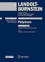 Polymer solids and polymer melts : physical properties and their relations