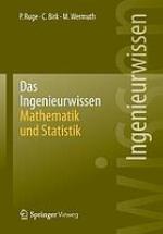 Das Ingenieurwissen [...] Mathematik und Statistik / Peter Ruge ...