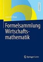 Formelsammlung Wirtschaftsmathematik