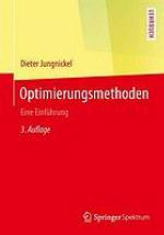 Optimierungsmethoden eine Einführung