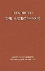 Das sternsystem, erster teil I
