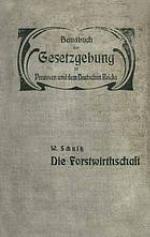 Die Forstwirthschaft : XIV