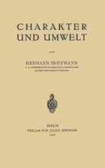Charakter und Umwelt.