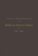 Die Theorie der Beobachtungsfehler und die Methode der kleinsten Quadrate mit ihrer Anwendung auf die Geodäsie und die Wassermessungen.