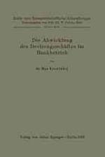 Die Abwicklung des Devisengeschäftes im Bankbetrieb