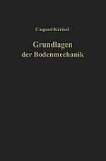 Grundlagen der bodenmechanik.