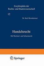 Handelsrecht : Mit Wechsel- und Scheckrecht