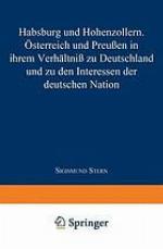 Habsburg und Hohenzollern : Österreich und Preußen in ihrem Verhältniß zu Deutschland und zu den Interessen der deutschen Nation