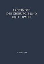 Ergebnisse der Chirurgie und Orthopädie