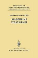 Allgemeine Staatslehre