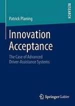 Innovation Acceptance : the Case of Advanced Driver-Assistance Systems