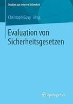 Evaluation von Sicherheitsgesetzen