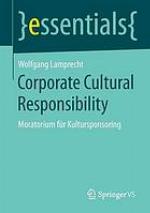 Corporate cultural responsibility Moratorium für Kultursponsoring