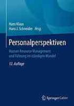 Personalperspektiven Human Resource Management und Führung im ständigen Wandel