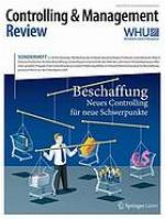 Controlling & Management review [...] Sonderheft 2016, 2. Beschaffung : neues Controlling für neue Schwerpunkte
