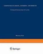 Compounds of Arsenic, Antimony, and Bismuth : Covering the Literature from 1937 to 1964