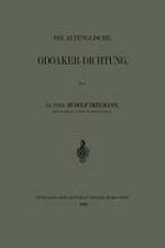 Die altenglische Odoaker-Dichtung.