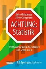 Achtung: Statistik.