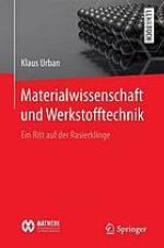 Materialwissenschaft Und Werkstofftechnik