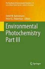 Environmental Photochemistry Part III